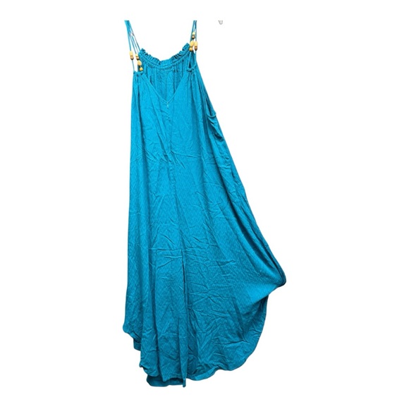 Elegant Teal Jumpsuit - Picture 9 of 13